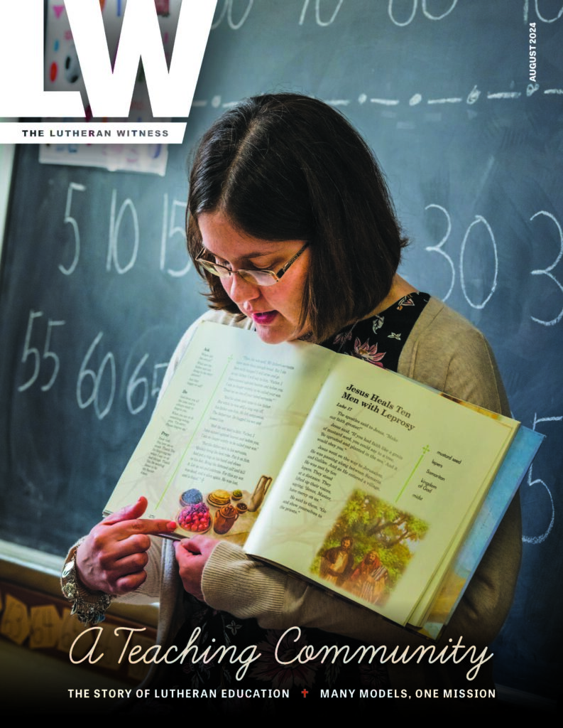 Click to read Lutheran Witness Magazine online