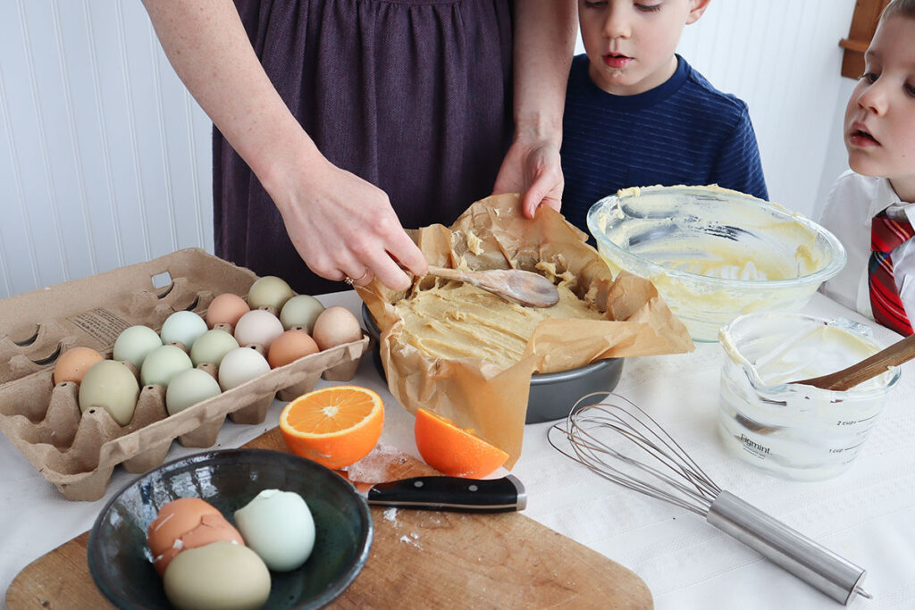 Baptismal birthday and name day celebrations can be simple. Bring out a commemorative cake or sweet treat to set the day apart and consider singing a hymn related to the saint or reading a scriptural passage that marks the shared Christian identity that we saints find in Christ. 