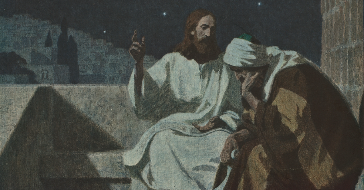 Jesus and Nicodemus