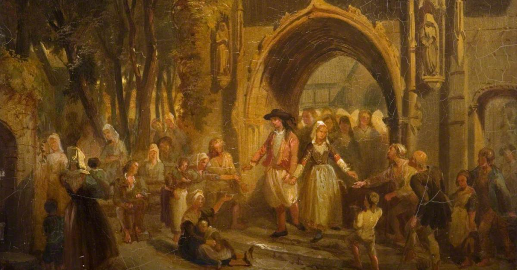 Goodall, Frederick; A Britanny Wedding; Wolverhampton Arts and Heritage; http://www.artuk.org/artworks/a-britanny-wedding-19118