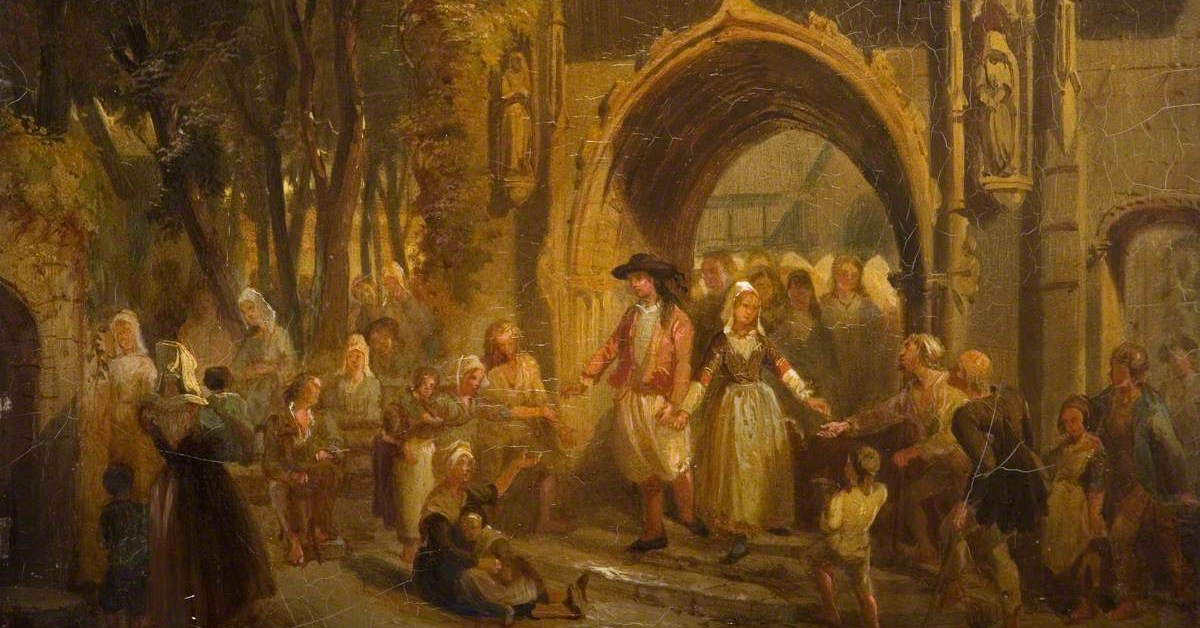 Goodall, Frederick; A Britanny Wedding; Wolverhampton Arts and Heritage; http://www.artuk.org/artworks/a-britanny-wedding-19118
